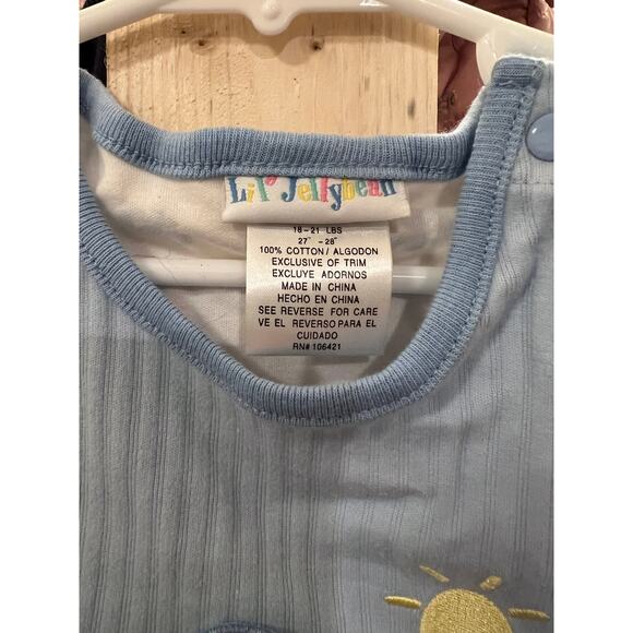 Lil’ Jellybean Elephant Bubble Romper 6-9M NWT - Picture 3 of 7